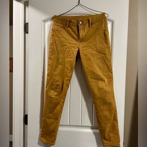 Maurice’s mustard skinny pants